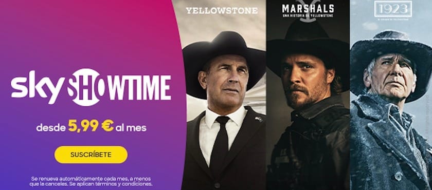 Códigos descuento SkyShowtime