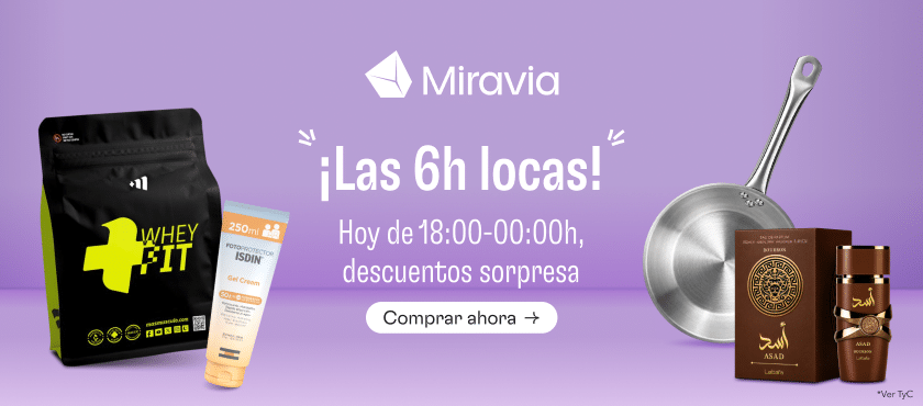 Códigos descuento Miravia