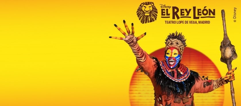Códigos descuento El Rey León, el musical