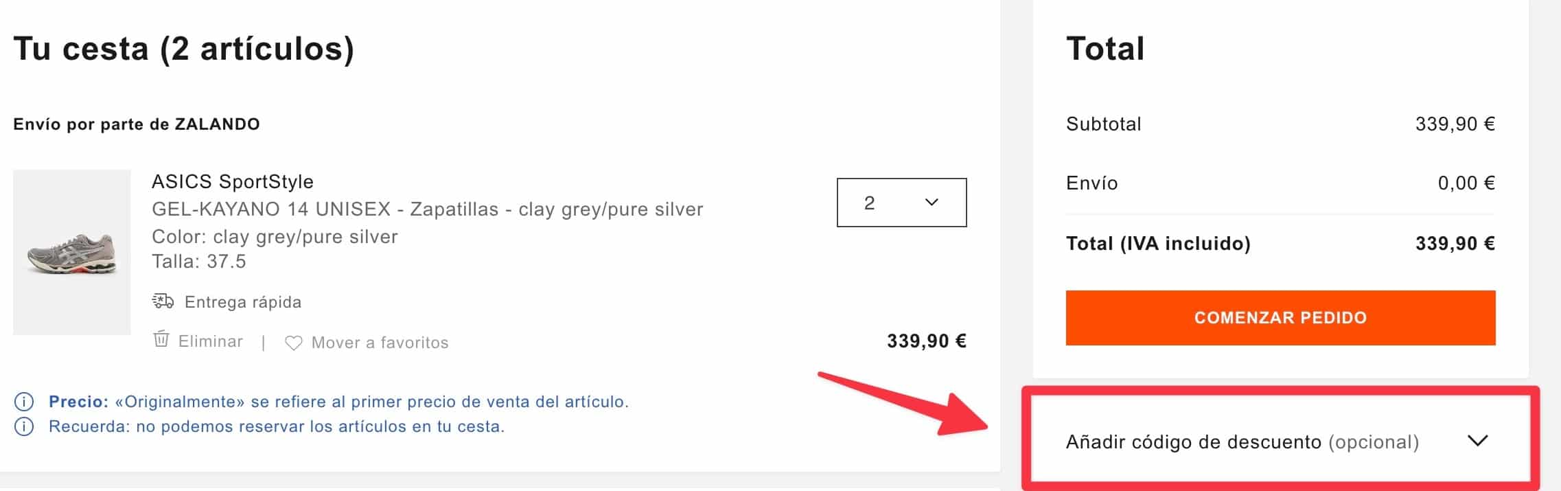Código descuento Zalando 15 de rebaja + 4 en Cashback Código descuento Zalando 15 de rebaja + 4 en Cashback