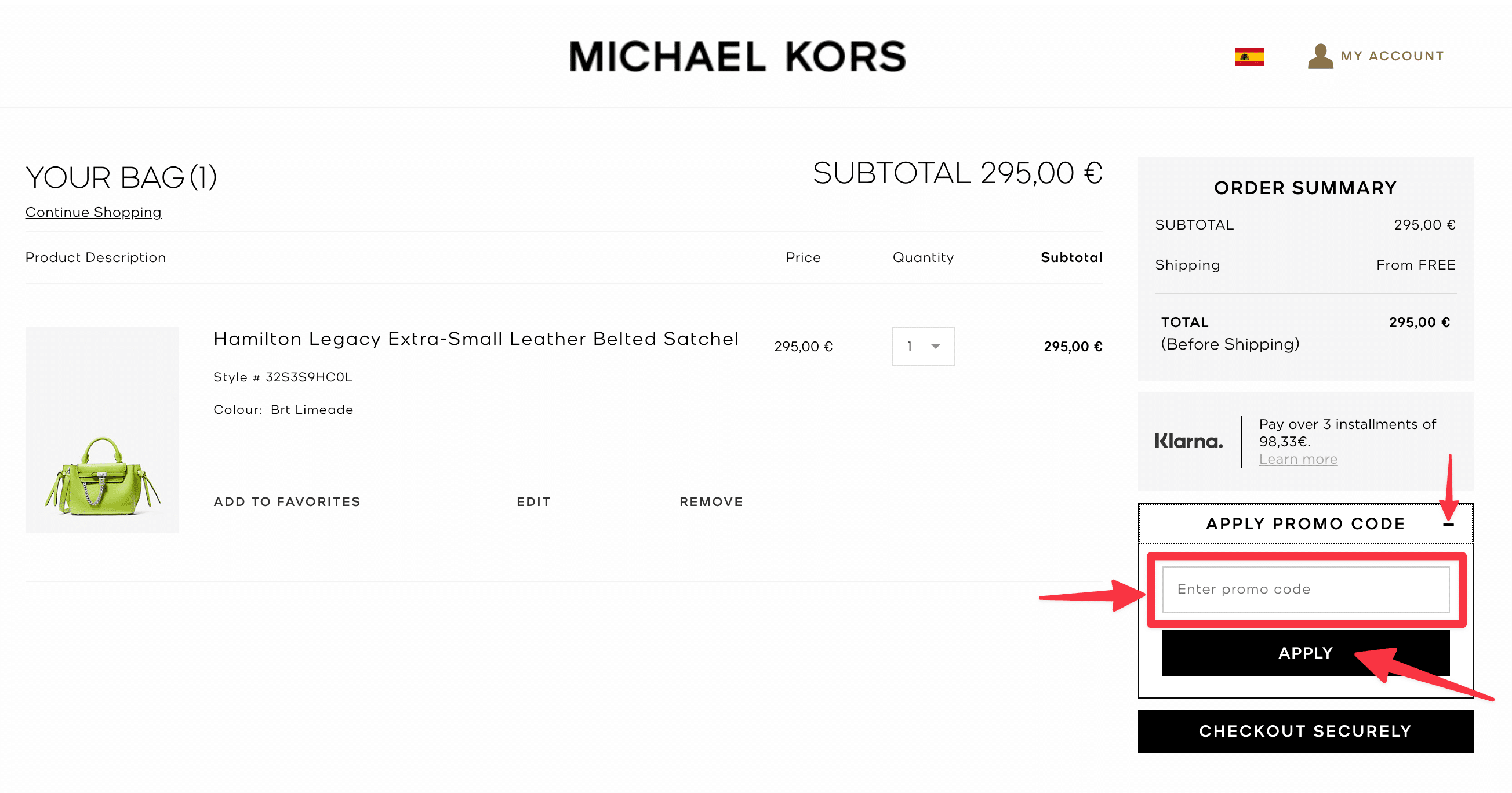Michael kors coupon sales
