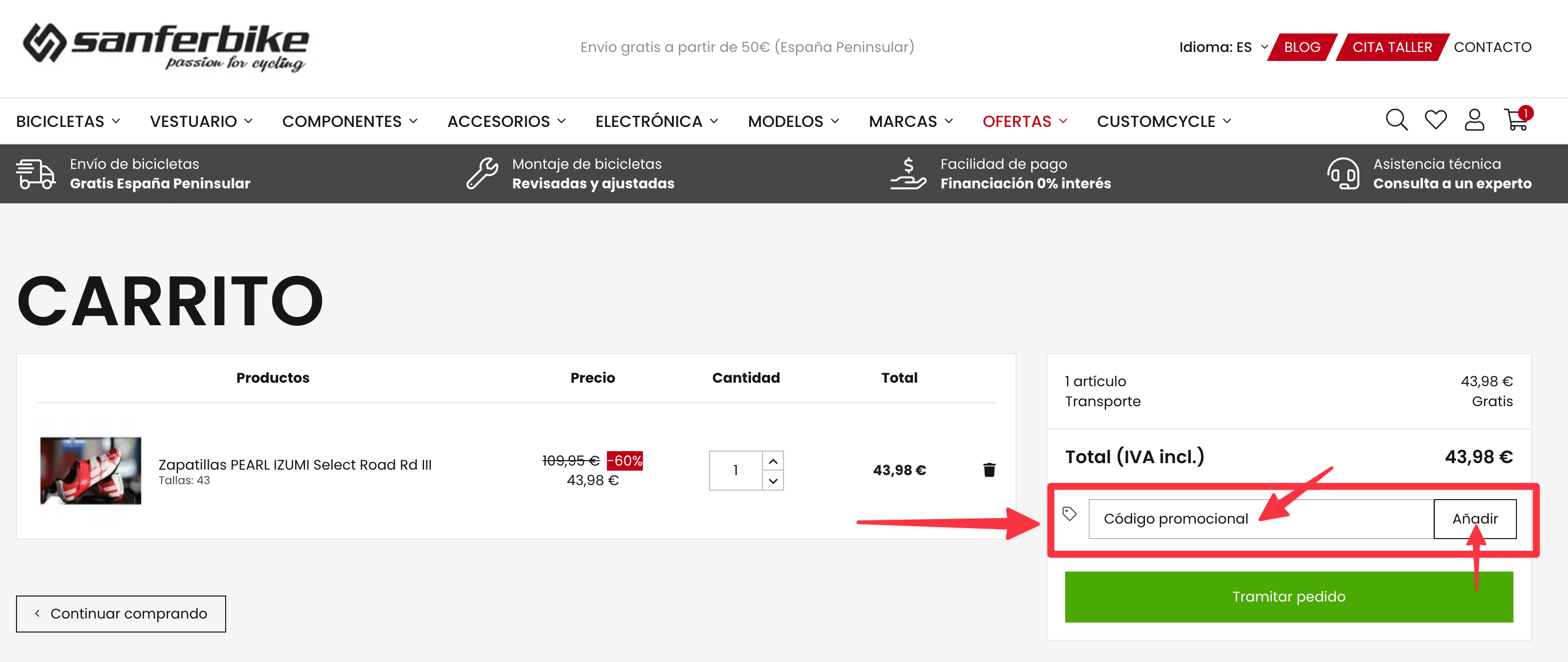 codigo-descuento-sanferbike