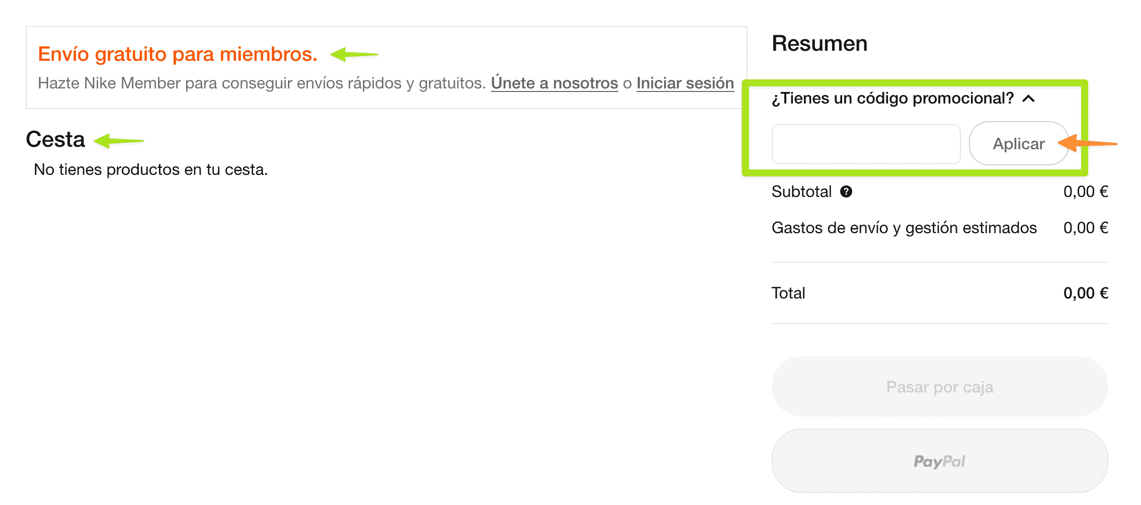 codigo-promocional-nike