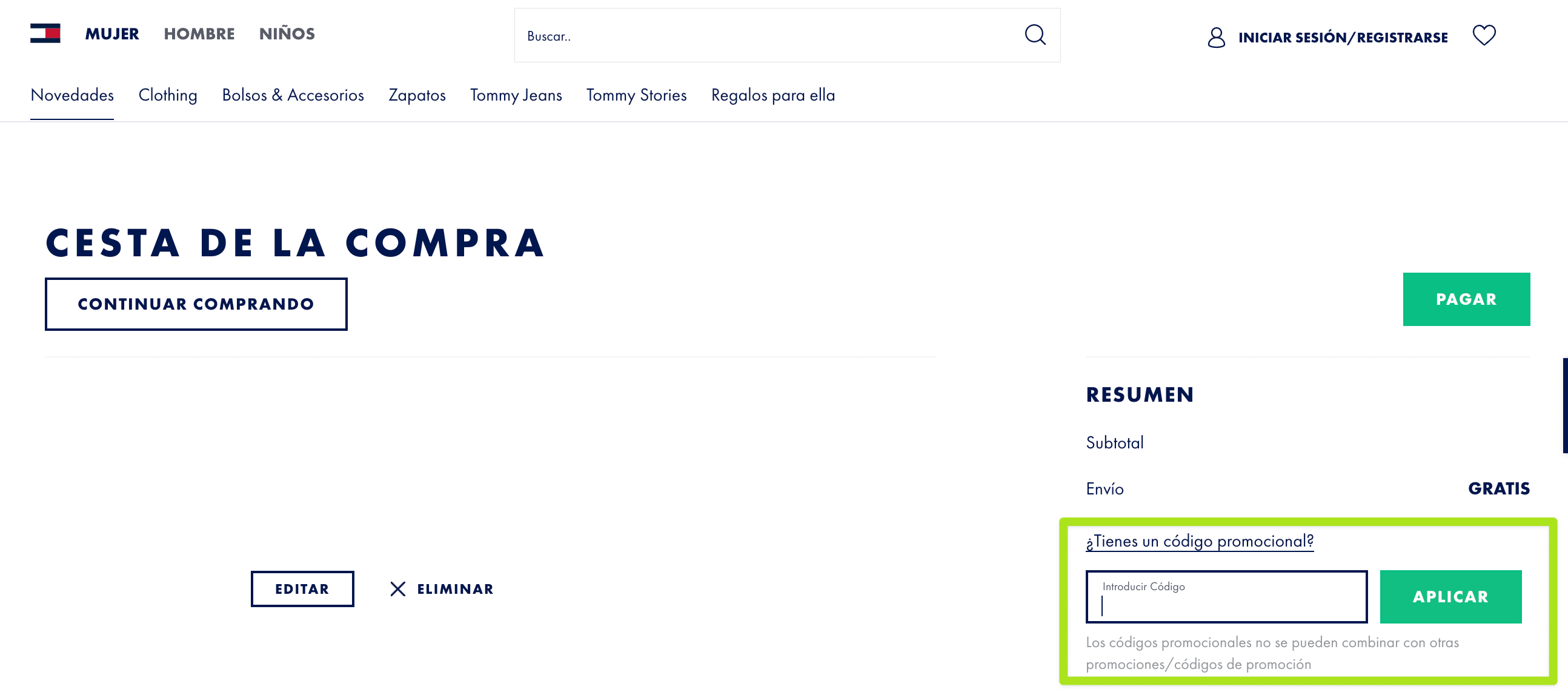 codigo-promocional-tommy-hilfiger