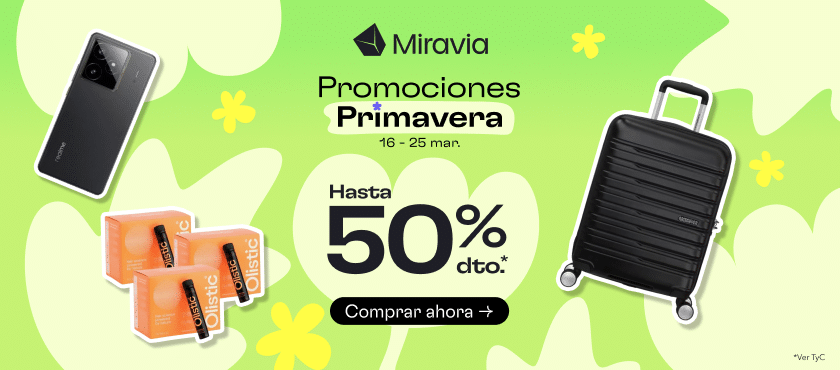Códigos descuento Miravia