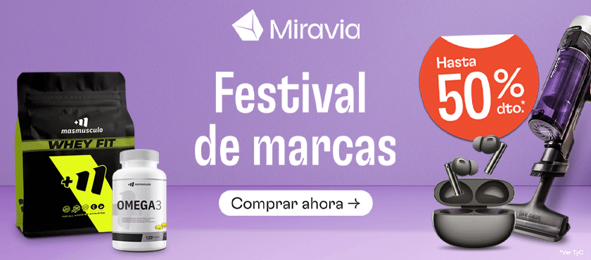 Códigos descuento Miravia