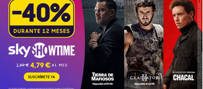 Códigos descuento SkyShowtime